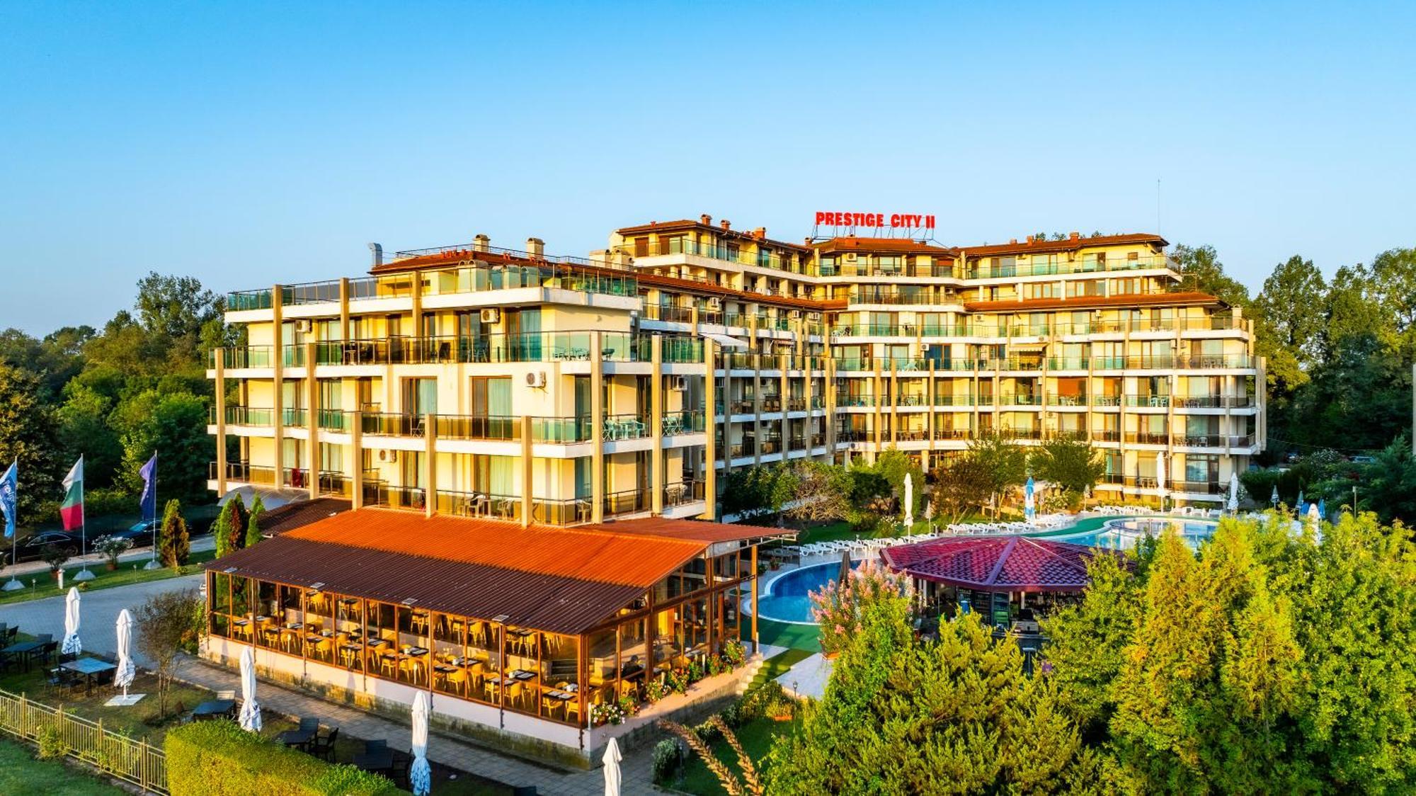 Aparthotel Hotel Prestige City II Primorsko Buitenkant foto