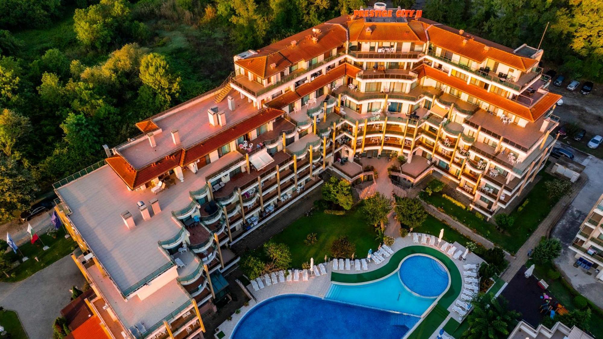 Aparthotel Hotel Prestige City II Primorsko Buitenkant foto