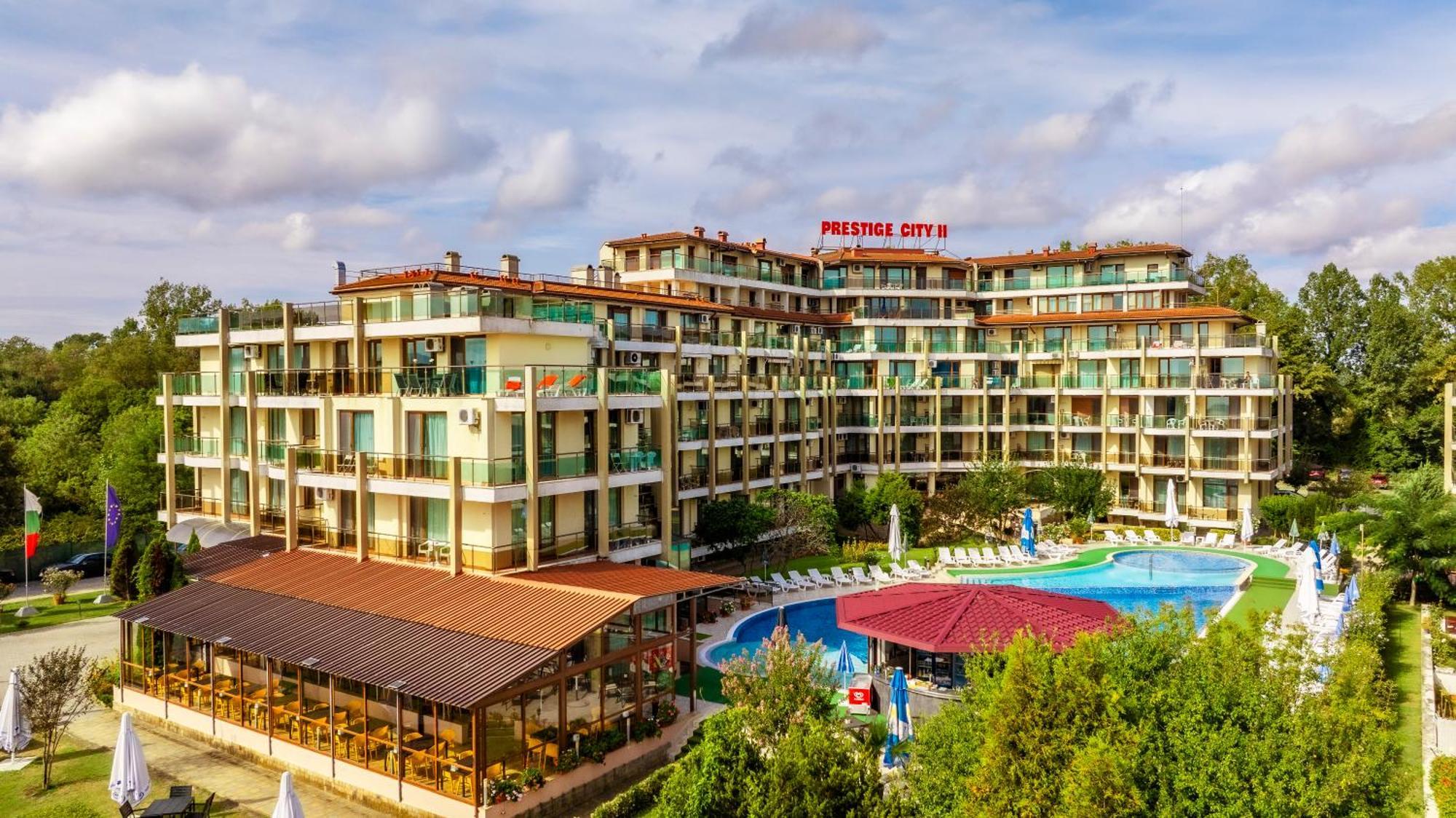 Aparthotel Hotel Prestige City II Primorsko Buitenkant foto