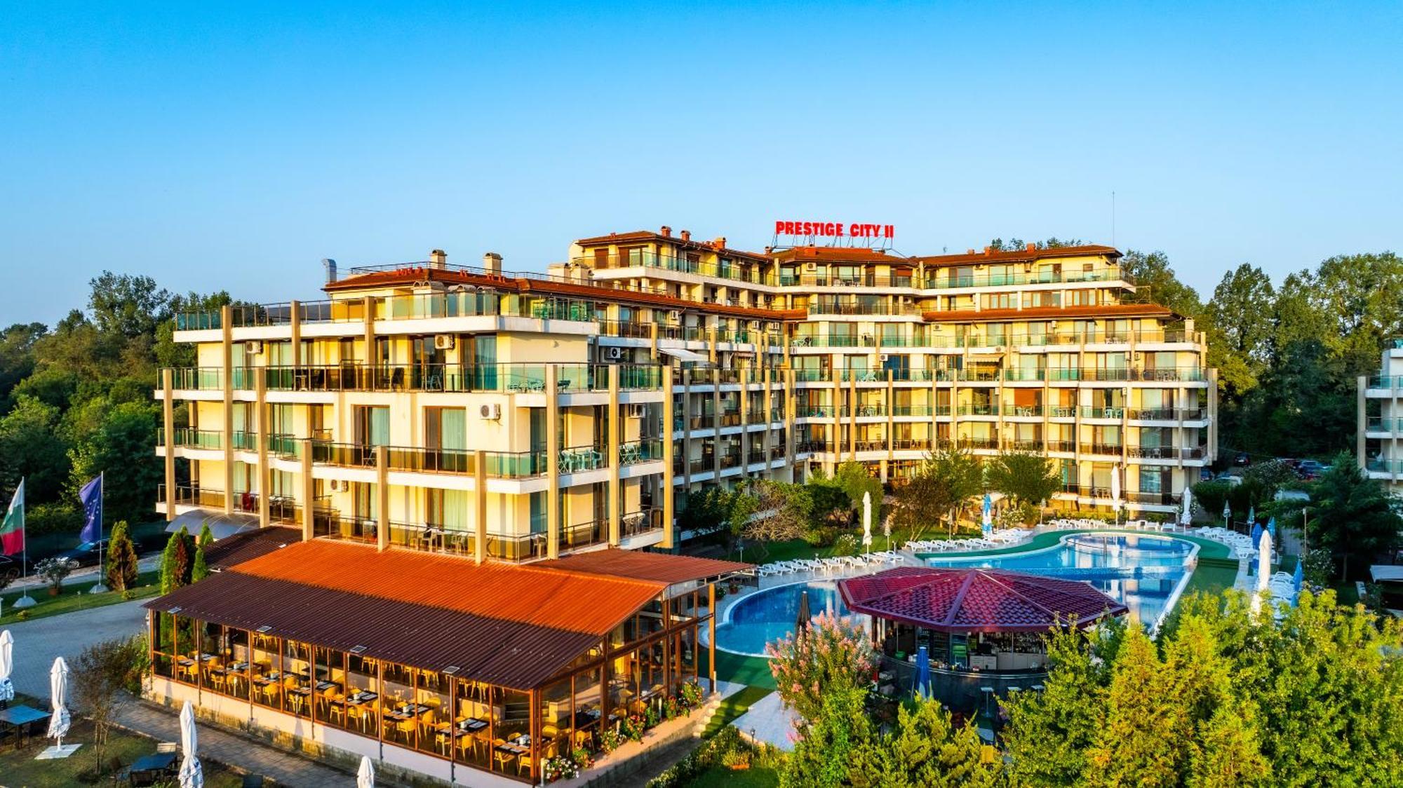 Aparthotel Hotel Prestige City II Primorsko Buitenkant foto